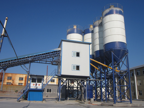 HZS150 concrete batching plant